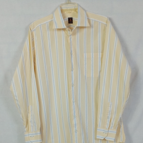 Robert Talbott Men's stripe dress shirt.